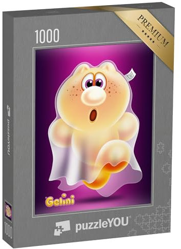puzzleYOU: Puzzle 1000 Teile „Gelini Halloween DOTT“
