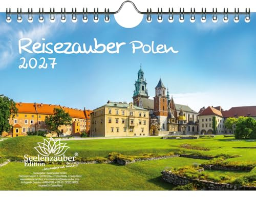 Reisezauber Polen DIN A5 Kalender für 2027 Warschau Urlaub Ostsee Küste - Seelenzauber