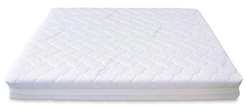 Baldiflex Emporio Fodera per Materasso Singolo in Silver Safe, Coprimaterasso, con Fascia Traspirante, Sfoderabile con Zip, Atossica, Misura 80x190x20 cm