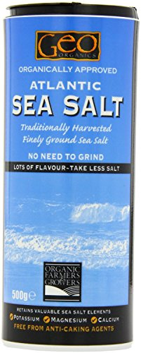 Geo Organics Atlantic Sea Salt Shaker x 12 (Pack of 12)