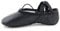 Black Ballet Canvas Dance Shoes Gymnastic Yoga Shoes Flat Split Sole Leather Ballerina Girls Ladies Children's and Adult's Sizes (2 UK)