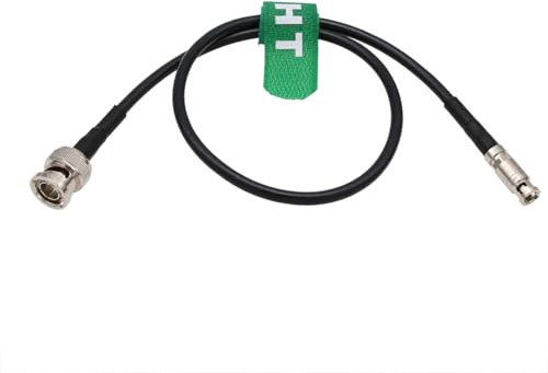 HangTon Cavo video 6G SDI HD Micro BNC a BNC per monitor Blackmagic Video Assist 5 (30 cm)