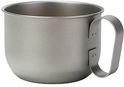 BIVOUAC Taza de titanio de 500 ml con asa LSTi2020104