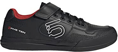 Five Ten Hellcat Mountainbike-Schuhe, Schwarz/Schwarz/Weiß, 42 EU