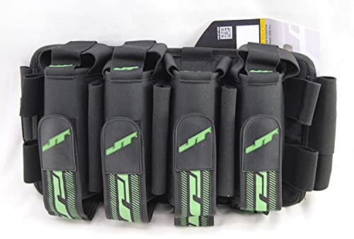 JT Paintball & NXe FX Professional Level Paintball HarnessPod Pack (Limette)