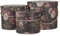 Clayre & Eef 65011 Hutschachtel 3er Set Schwarz Ø 23x20 cm