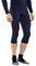 FALKE Herren Baselayer-Hose Maximum Warm 3/4 M Ti Funktionsmaterial schnelltrocknend 1 Stück, Blau Space Blue 6116, M