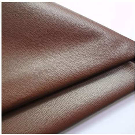 Gestepptes Leder Braunes Künstliches Leder Wasserdichtes Vinylgewebe 0,7 Mm Dicke 1 Stück = 1,4 M * 0,5m Geeignet Für Hintergrundwand Weiche Tasche Handgemachte DIY