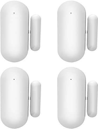 Splenssy WiFi Tür Fenster Sensor, Türsensoren Alarme, Drahtloser magnetischer Tür- und Fenster-Eingangsmelder für Sicherheit zu Hause, TUYA APP