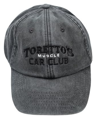 Cotton Soul Fast & Furious Fast X Toretto Car Club Dad Cap, Black, One Size
