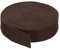 PATIKIL Baumwollband Baumwolle Gurtband 30mm x 9m, Schrägband Baumwoll Nahtband Köperband Saumband Einfassband Stoffband Webband zum Nähen für DIY Basteln Stricken, Dunkler Kaffee