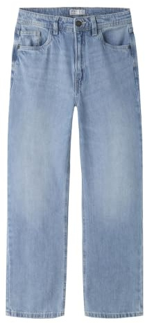 Name IT Jungen Boy Fit Nkmryan Straight Jeans 5950-Dm Noos, Light Blue Denim, 146 EU
