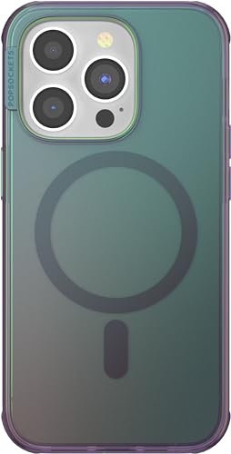 PopSockets iPhone 14 Pro Case with MagSafe, Phone Case for iPhone 14 Pro, Grip Sold Separately, Wireless Charging Compatible - Nightshade