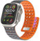 Bouixel Magnetbänder Kompatibel mit Apple Watch Armband 46mm 45mm 44mm 49mm 42mm, 26mm Anti-Schweiß Atmungsaktive Weiches Silikon Ersatzband für iWatch Ultra 2 Series 10 9 8 7 6 5 4 3 SE