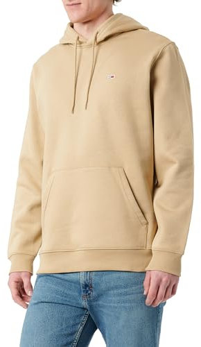 Tommy Jeans Herren TJM Reg Flag Hoodie Dm0dm20742 Kapuzenpullover, Beige (Relic Tan), XXL EU