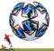 FGen 2025 Championsleague Ball, Football Fans,Fußballliebhaber Geburtstagsgeschenk Regulär,Größe 5 Fußball für Kinder und Erwachsene