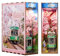Tonecheer DIY Book Nook Kit Sakura's Travel Modellbausatz 3D-Holzpuzzle für Erwachsene zum Baue Miniatur Haus Kit Puppenhäuser Bastelset mit Licht Japan Geschenkideen für Japan Fans