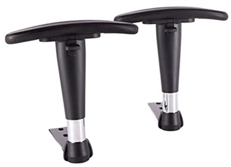 Bracciolo di ricambio per sedia da gaming, 2D, 3D, 4D (bianco, coppia)