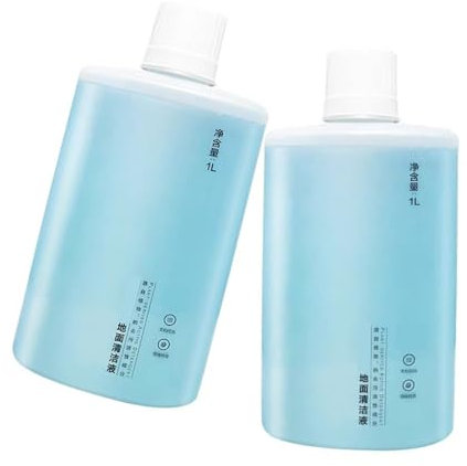 Lösung für die Bodenreinigung。 Kompatibel für Roborock S8, S8 PLUS, S8, S8 Pro Ultra。 Scheuersaugmaschine Zubehör, 1L (33.82fl oz)(2pc)