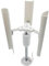 Generador de viento vertical de tres palas sin ruido, modelo de generador trifásico de imán permanente sin escobillas, molino de viento de baja velocidad, herramientas portátiles para el experimento d