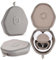 Taoricen Funda Protectora para JBL Tune 770NC/TUNE 760NC/TUNE 750BTNC/TUNE 720BT/TUNE 710BT/TUNE 700BT Auriculares, Carcasa rígida de EVA Bolsa de Auriculares con Estuche de Cable Incorporado (Gris)
