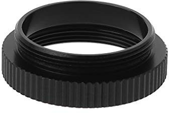 C Mount Circles 5mm Kamera C Mount Objektivadapter Kreise Verlängerungsrohr Schwarzer Aliminum Adapter Außendurchmesser 30 Mm C Bis Montierung