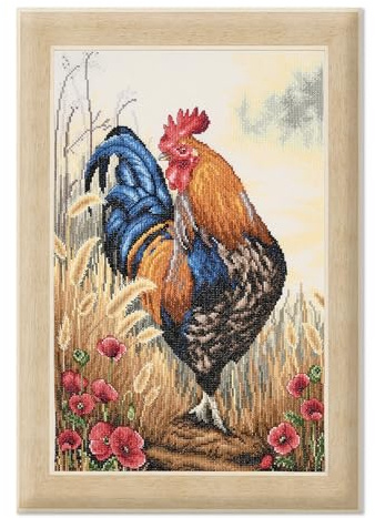 Kreuzstich Stickpackung Tiere, Rädelsführer, Zählmuster, 29x40cm