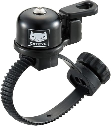 CATEYE Micro Messing Klingel, Neo Black, 19 x 32 mm