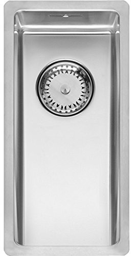 Reginox New York Stainless Steel Half Bowl Kitchen Sink Modern + Free Waste Kit