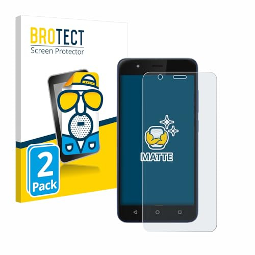 BROTECT Entspiegelungs-Schutzfolie für Gigaset GS270 plus (2 Stück) Matte Displayschutz-Folie, Anti-Reflex, Anti-Fingerprint