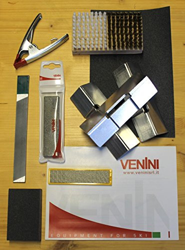 KIT SKI MAN PROFESSIONALE - AFFILATURA, FINITURA E MANUTENZIONE LAMINE DI SCI E SNOWBOARD