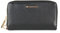 Michael Kors Jet Set Travel Large Flat Multifunction Phone Case Wristlet Pebble Leather