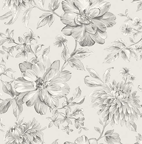 CROWN M1547 Lucia Silver Wallpaper