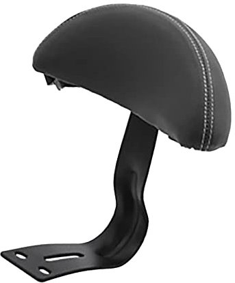 chiwanji Siège de vélo Respirant Confort Repos Facile à Installer Dossier de sécurité siège arrière de vélo Coussin de Dossier pour Moto Scooter Enfants Enfant, Noir