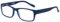 DOOViC Blaulichtfilter Lesebrille Blau Eckig Federscharnier Brille mit Sehstärke 2.75 Herren