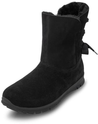 VITAFORM Winterstiefel Damen gefüttert – Gefütterte Stiefel für Damen – Rutschhemmend, Leicht und besonders Warm schwarz 40