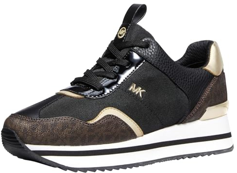 Michael Kors 43R4RNFSCD-007 Raina Trainer Damen BLK/Brown EU 38.5