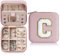 TINGN Reise Schmuck Organizer Damen | Schmuckkästchen Damen | Halskette, Ohrringe, Ring Organizer | Reise Geschenk Frauen Rosa