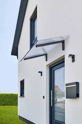 Gutta Pultvordach Vordachsystem Haustürdach PT/SE 150 x 98 cm Anthrazit