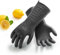 Vgo... gants de ménage avec doublure, gants de nettoyage，gants de vaisselle en TPE pour cuisine, salle de bain, jardin, sans latex, super épais