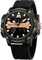 MEGALITH Herren Uhr Digital Armbanduhr: Schwarz Multifunktions Sportlich Digitaluhr LED - Analog Quarz Uhr fur Männer