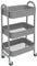 Estantería Metálica Modular de Almacenaje: Organización Versátil para Espacios Amplios y Compactos, 40x 30 x 70cm - 10Kg por Balda (Gris sin Asa)