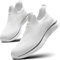Sosenfer Slip on Men's Sneakers Zapatos Transpirables sin Cordones Zapatos Deportivos cómodos Zapatos Deportivos Casuales Ligeros Gimnasio Zapatos para Caminar de los hombres-BAISE-42