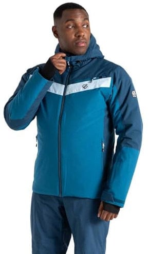 Dare2B Mens Eagle Ii Ski Jacket, Moonlight Denim Kingfisher Blue, S EU