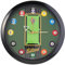 LOVIVER Billard-Uhr, 11,6 Zoll Billardtisch-Wanduhr, Coole Wanduhr, ideal für Billardzimmer, Poolzimmer, Spielzimmer, Bar, Schwarz
