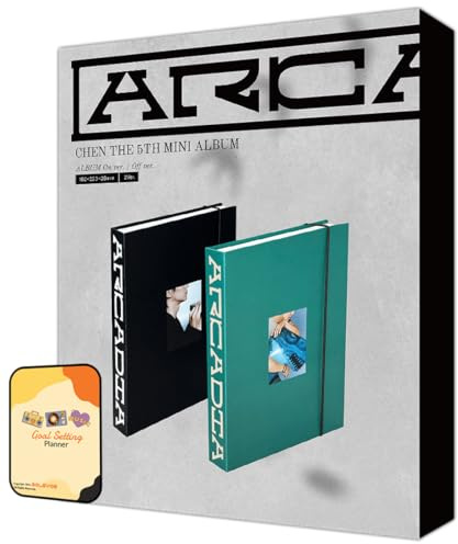 CHEN (EXO) Album - ARCADIA On ver. (PHOTOBOOK ver.)+Pre Order Benefits+BolsVos Exclusive Idol-Inspired Giveaways Package