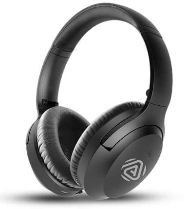 Avantree Aria Aura - Auracast et Bluetooth Casques TV pour Lieux Publics | 4 EQ avec voix claire pour seniors, batterie 35 h, confort circum-aural, idéal pour maison, églises et musées