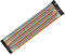 sourcing map Female to Female 2P to 1P Jumper Wire 2mm to 2.54mm Pitch Ribbon Cable Breadboard DIY 20.5cm Long