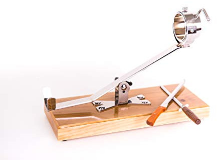 JAMONERO Modelo TABERNO BASCULANTE Y Giratorio Color Nogal + Regalo Cuchillo Y CHAIRA