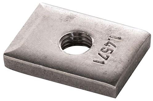 10 Stück - Schiebemutter für Profil 38mm x 40mm + 40mm x 60mm Anschlussgewinde M8 Edelstahl (V4A) zur Befestigung von Gewindestangen und -stiften an der Montageschiene und Schienenkonsole